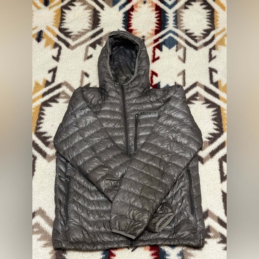 Marmot down jacket gray - Men’s Large